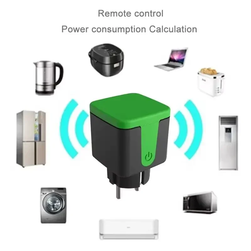 Tomada Inteligente Tuya EU 16A - Smart Home Voice Control avaliação e preço