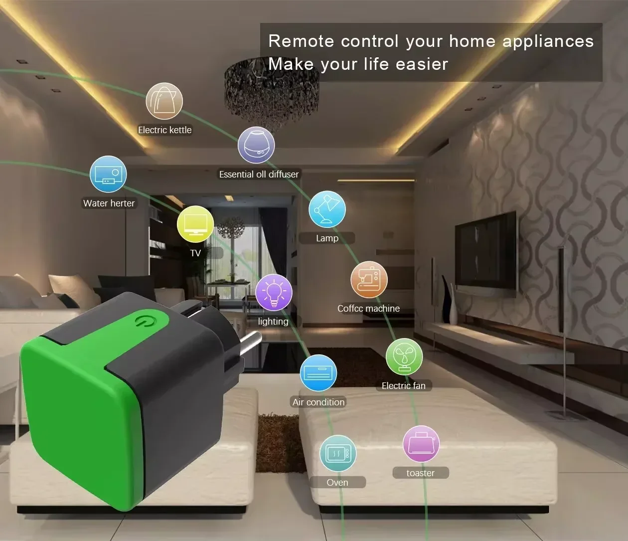 Tomada Inteligente Tuya EU 16A - Smart Home Voice Control avaliação e preço
