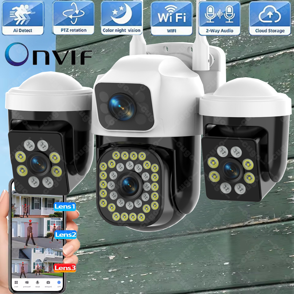 Câmera de Segurança 15MP com 3 - Smart Home Kamera Outdoor avaliação e preço