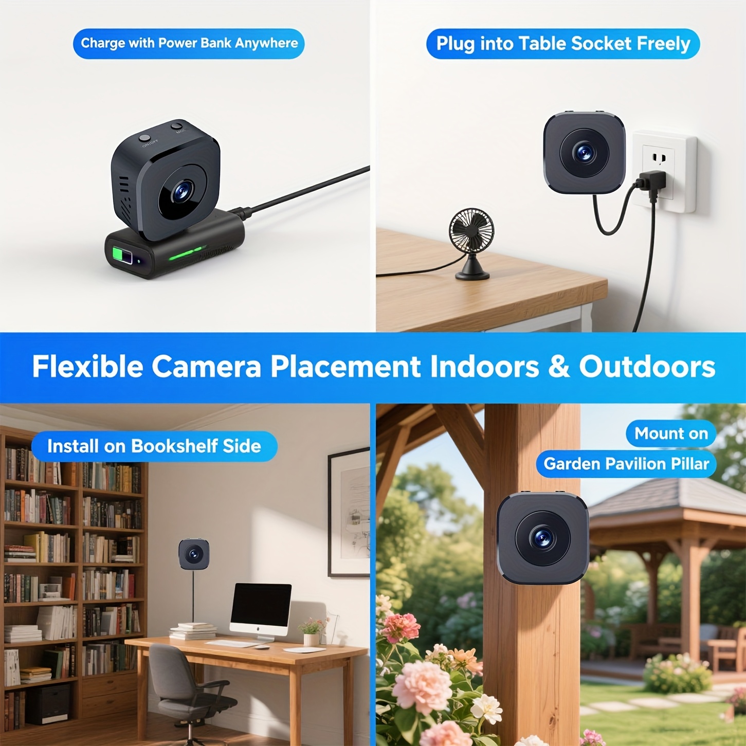 1080p hd mini câmera wi-fi seg - Security Ip Camera avaliação e preço