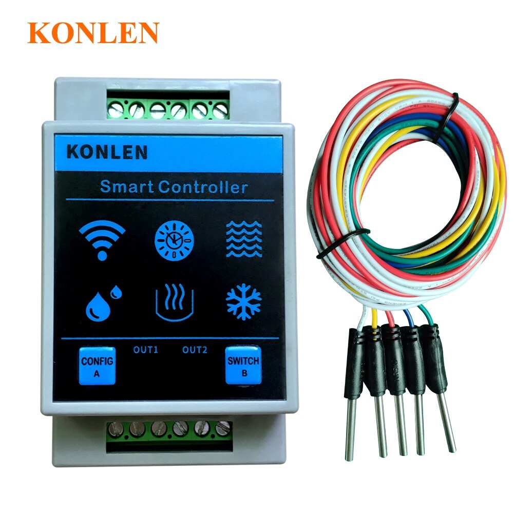 KONLEN Tuya Sensor De Nível De - Wifi Water Leak Detector avaliação e preço