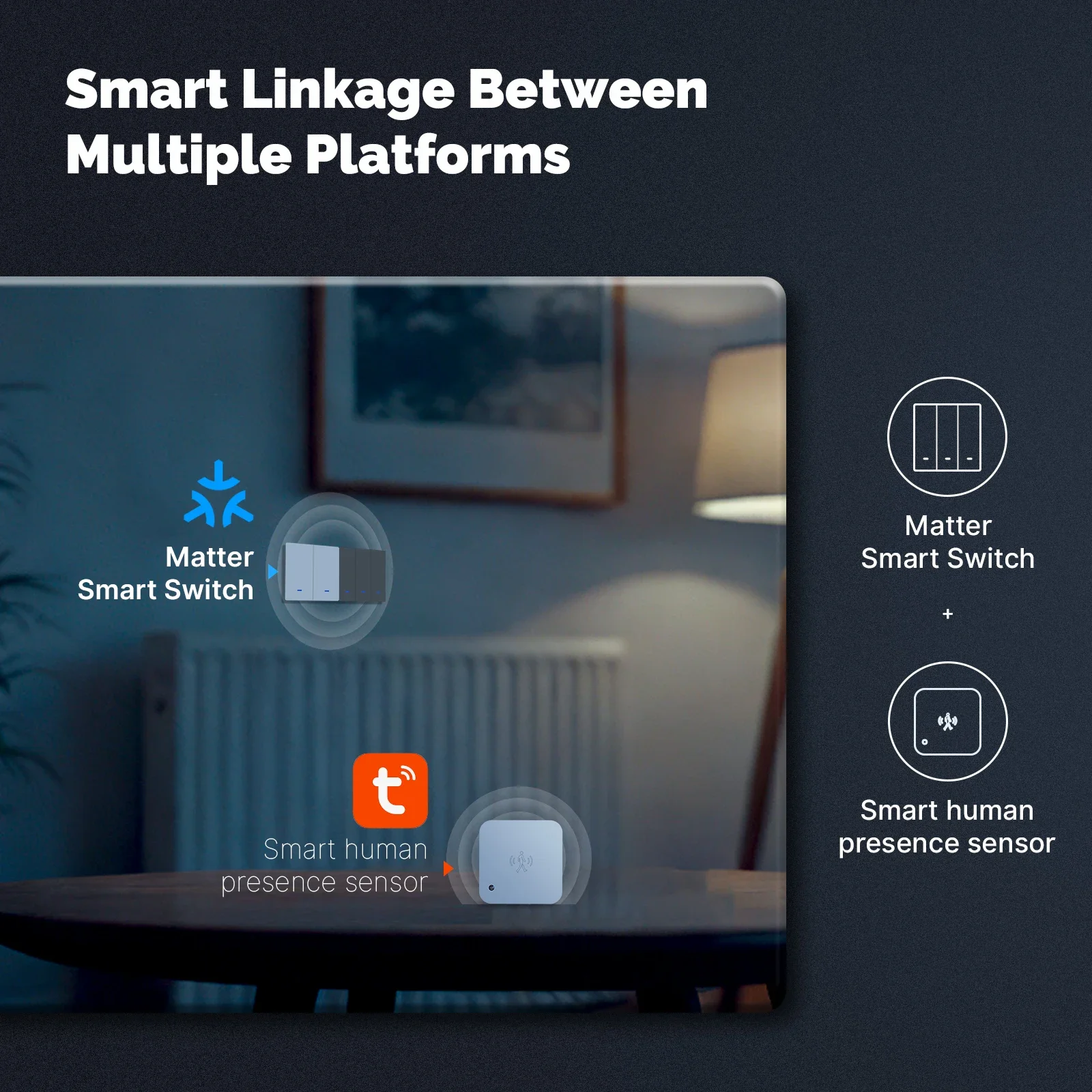 MOES Matter Tuya WiFi Interrup - Smart Home Google avaliação e preço