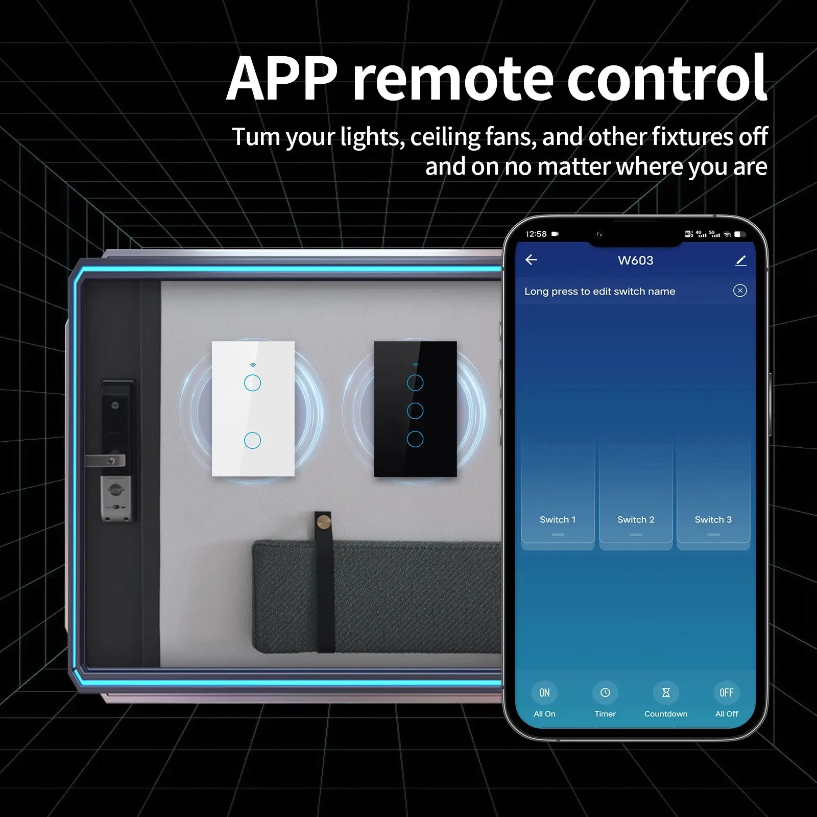 Interruptor de luz inteligente - Smart Home Google avaliação e preço