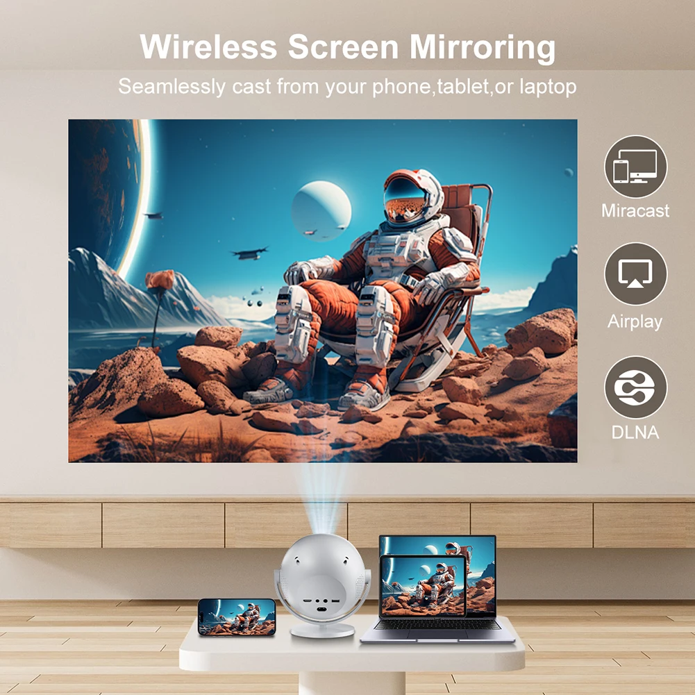 Projetor ApexTP360 com Rotação - Smart Home Devices Images avaliação e preço