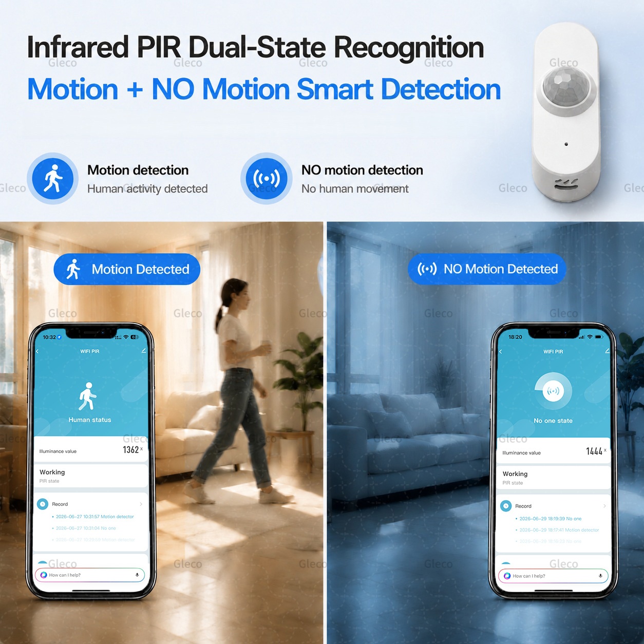 Sensor de Movimento PIR WiFi T - Smart Home Wiser avaliação e preço