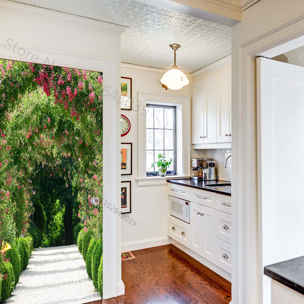 Passos floresta 3d porta adesi - Smart Home Decor avaliação e preço