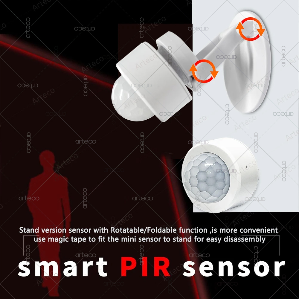 Sensor de Movimento PIR Mini Z - Smart Home Security avaliação e preço
