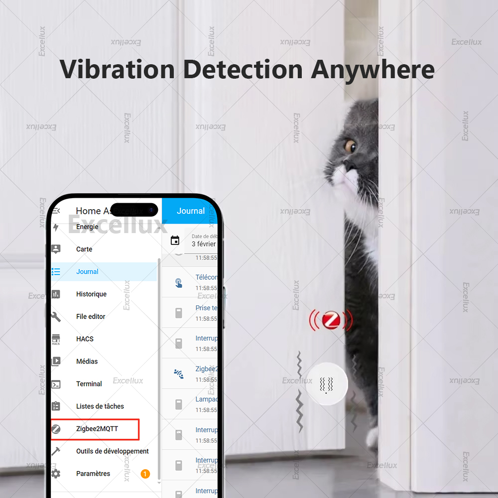 Zigbee 3.0 sensor de vibração  - Smart Home Security avaliação e preço