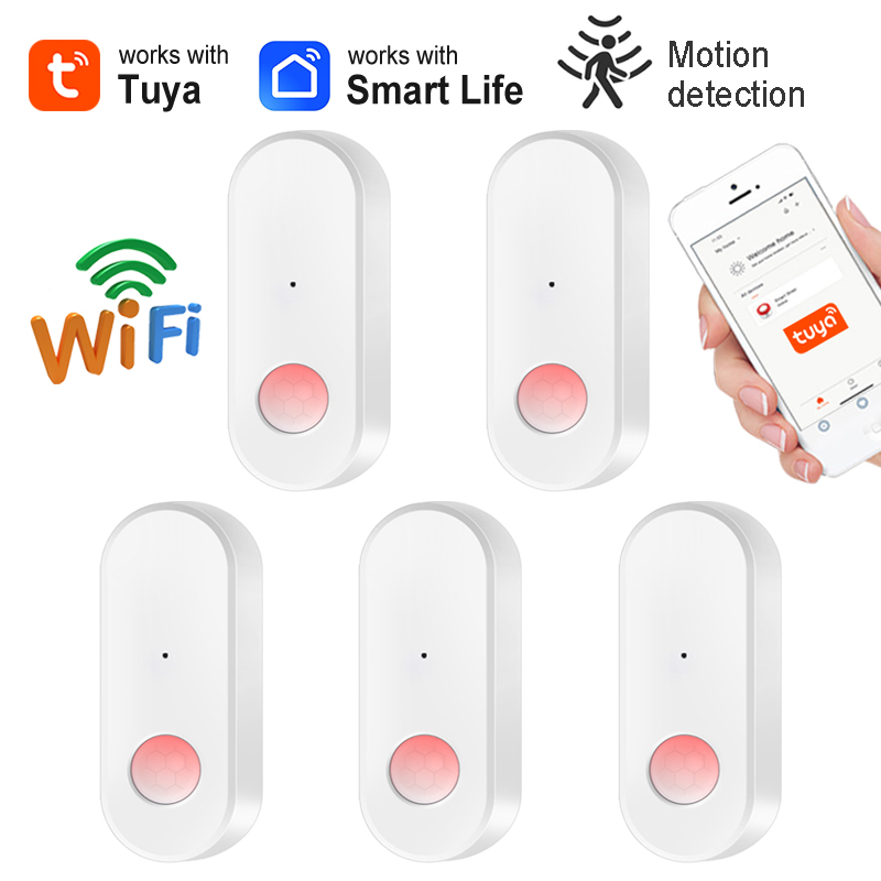 Tuya wifi pir sensor de movime - Smart Home Wiser avaliação e preço