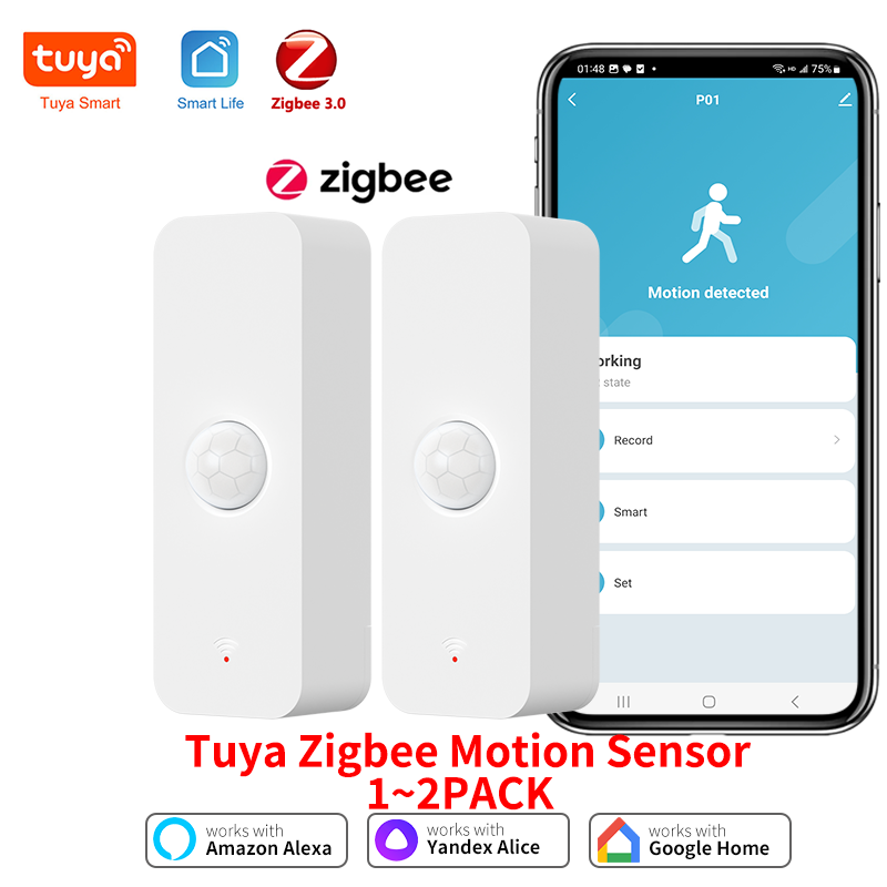 Tuya zigbee 3.0 sensor de movi - Smart Home Wiser avaliação e preço