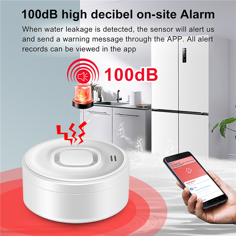 Detector inteligente de vazame - Wifi Water Leak Detector avaliação e preço