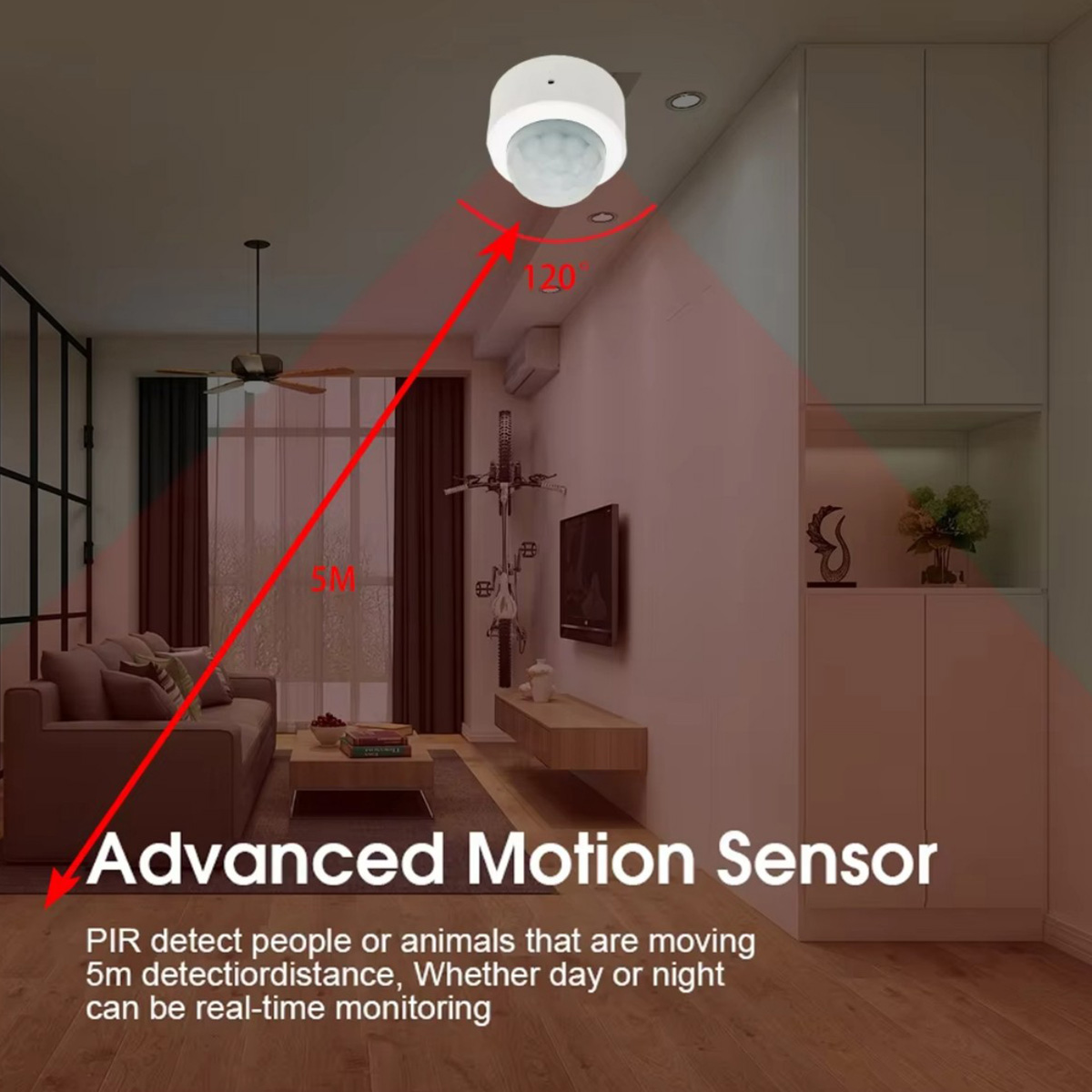 Sensor de Movimento Humano Min - Smart Home Wiser avaliação e preço