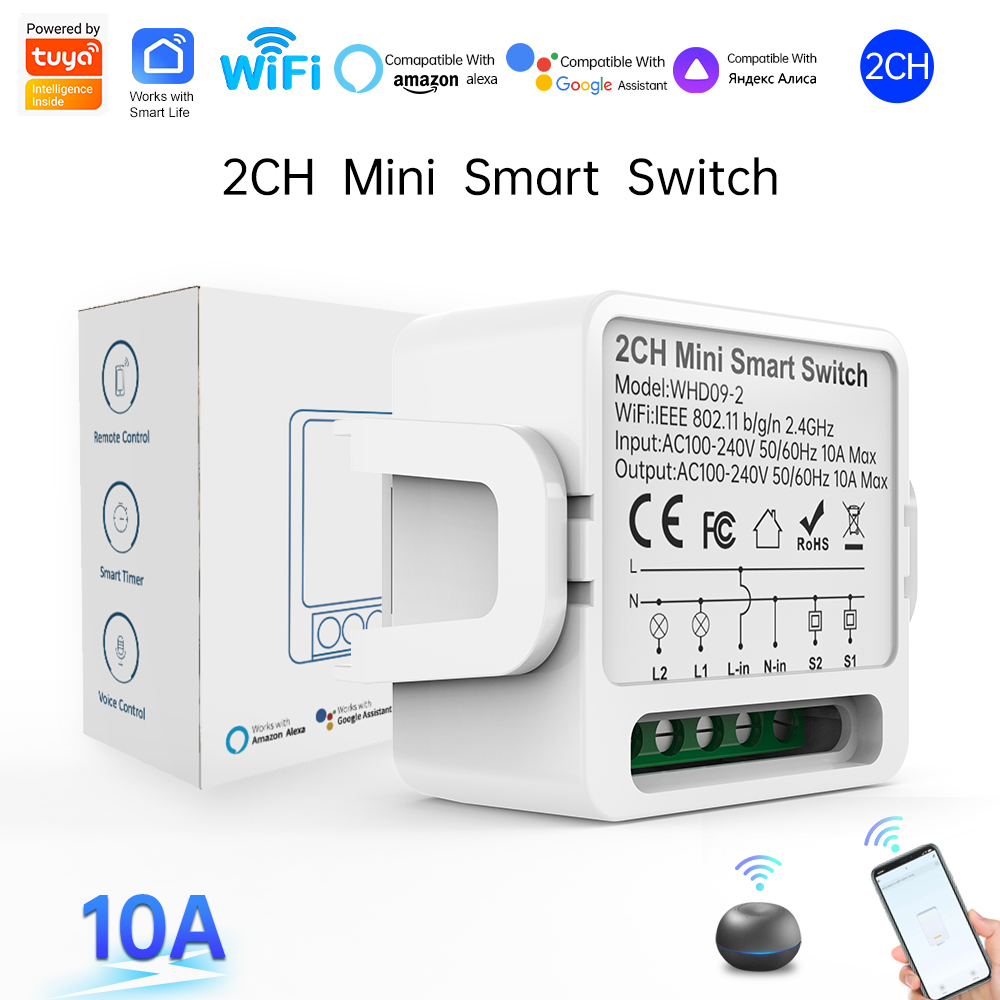 Interruptor Inteligente Tuya d - Smart Home Voice Control avaliação e preço