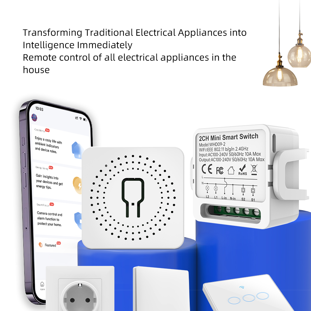 Interruptor Inteligente Tuya d - Smart Home Voice Control avaliação e preço