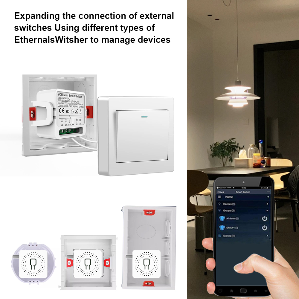 Interruptor Inteligente Tuya d - Smart Home Voice Control avaliação e preço