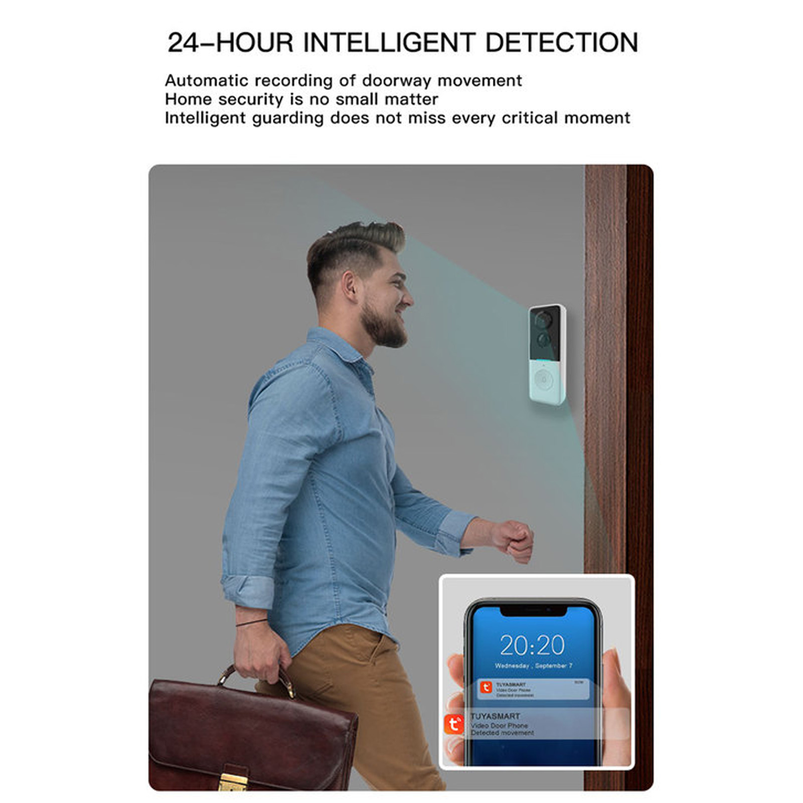 Campainha inteligente com câme - Smart Home Video Doorbell App avaliação e preço