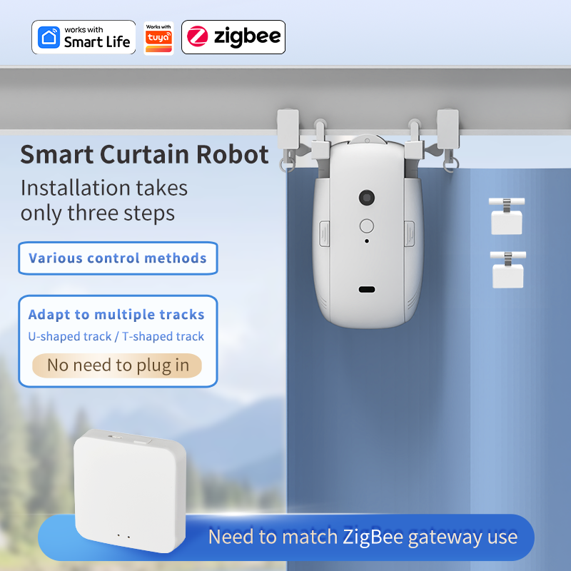 Zigbee inteligente cortina dri - Smart Home Google avaliação e preço