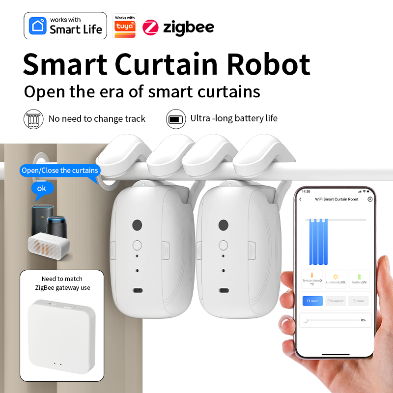 Zigbee inteligente cortina dri - Smart Home Google avaliação e preço