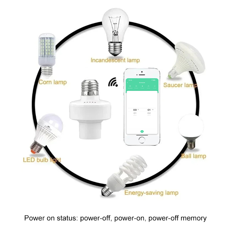 Soquete Inteligente Tuya E27 c - Smart Home Google avaliação e preço