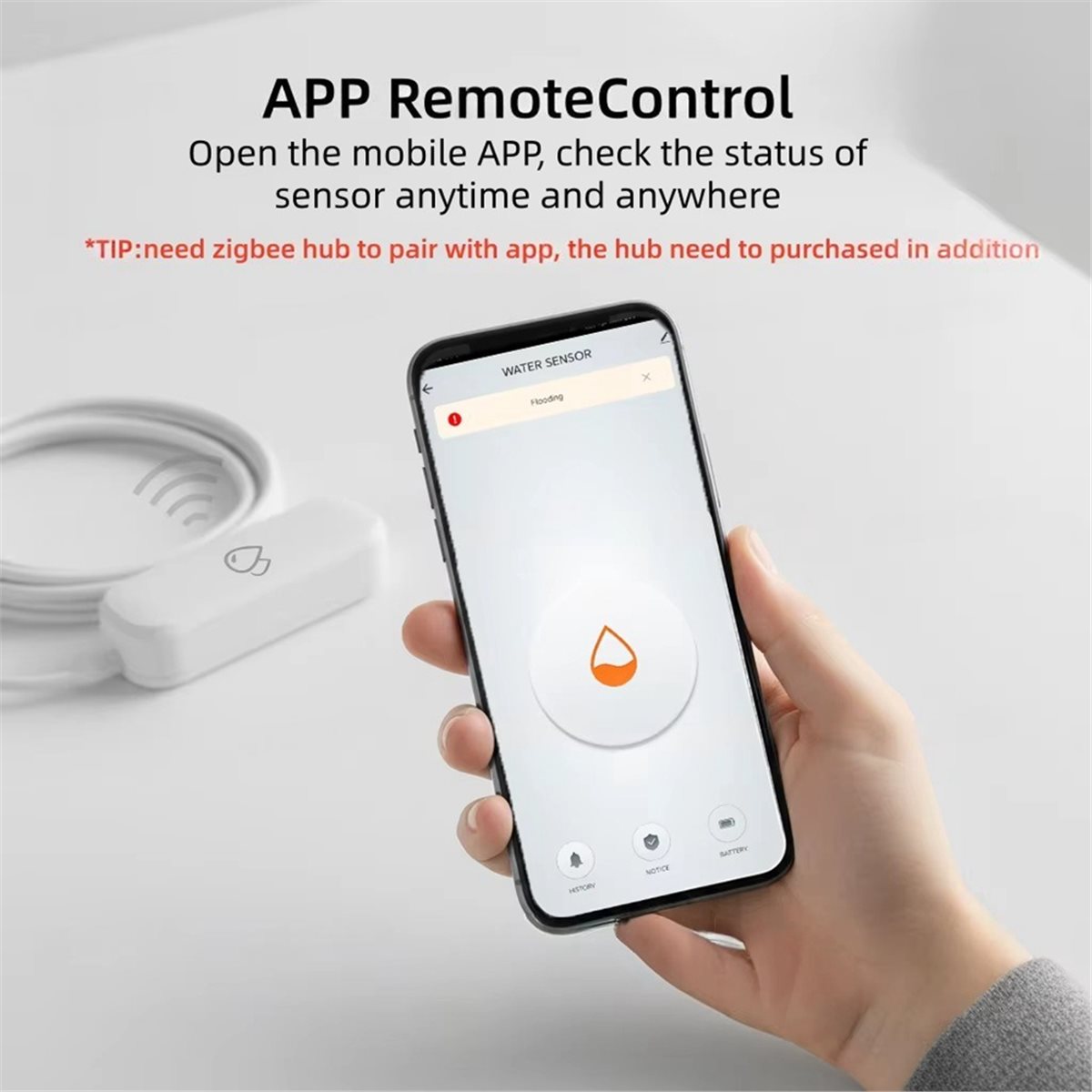 Sensor de Vazamento de Água Co - Smart Home Security avaliação e preço