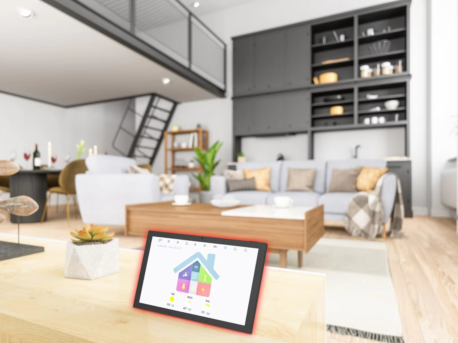 Painel de Controle Inteligente - Smart Home Voice Control avaliação e preço